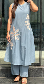Sky Sleeveless Set