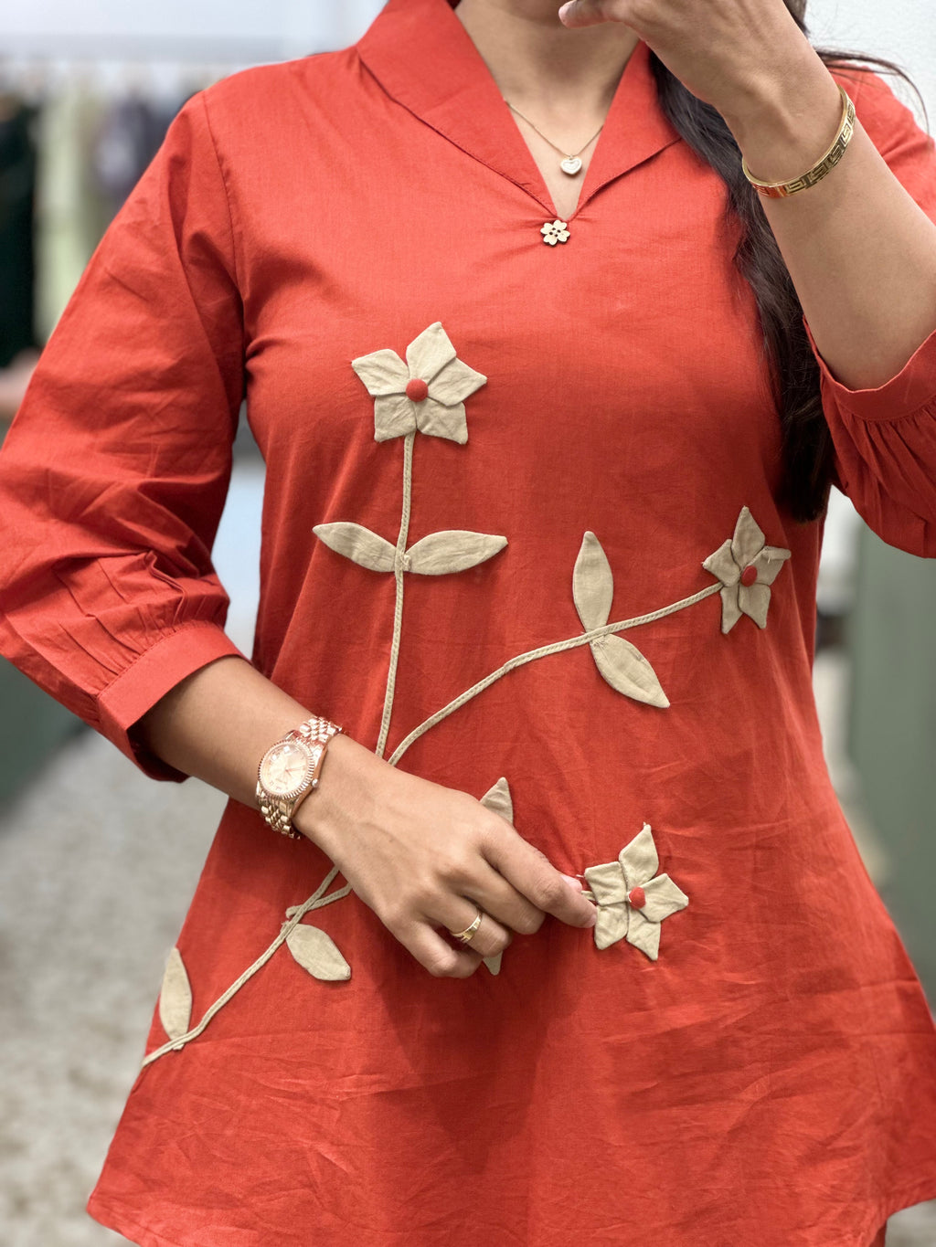 Rust Orange Co-ord Set