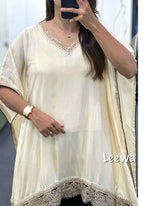 Black White Kaftan Co-ord Set