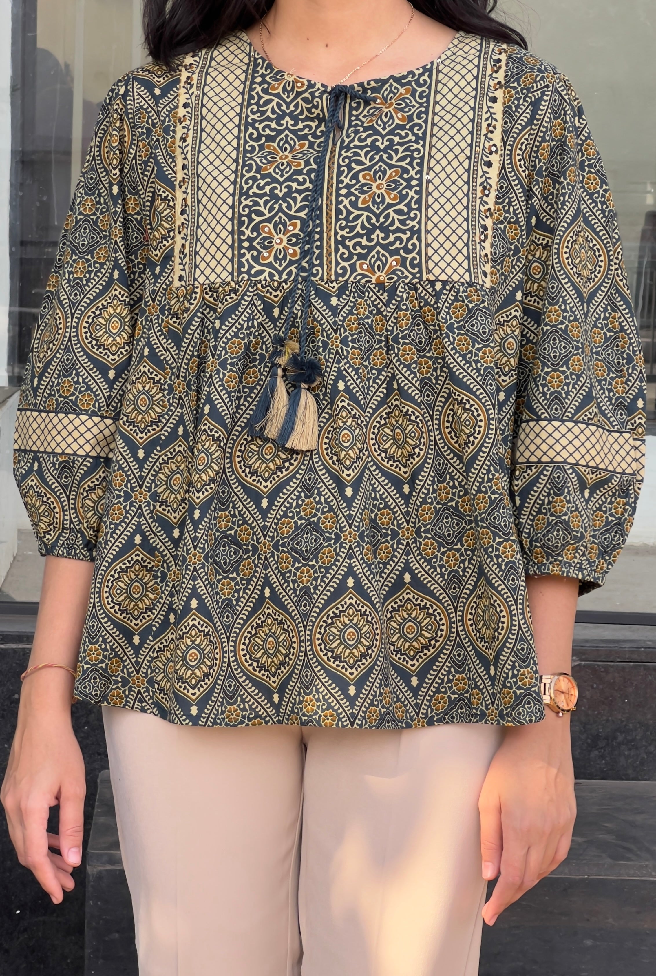 Ajrakh Print Tunic