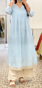 Sky Single Kurti