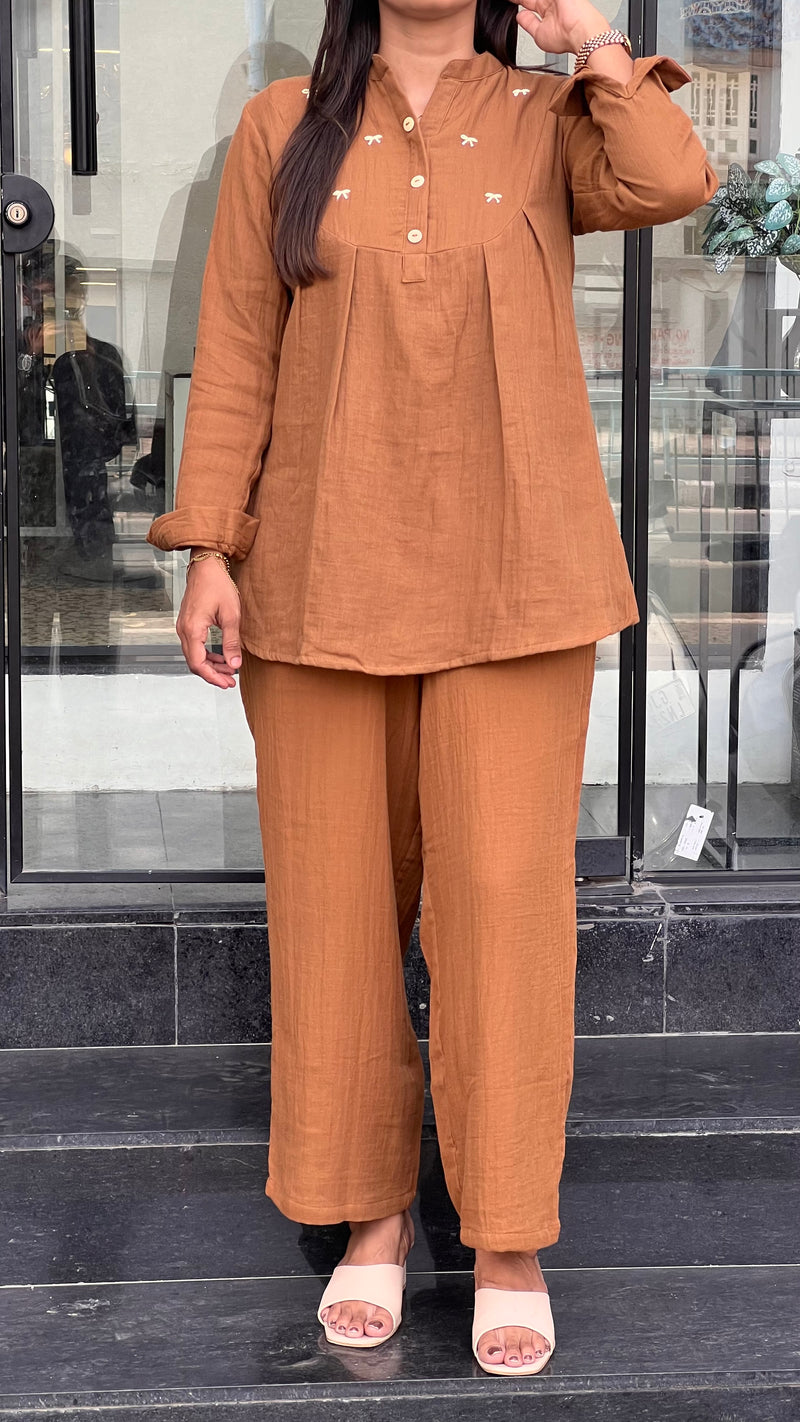 Brown Co-ord Set