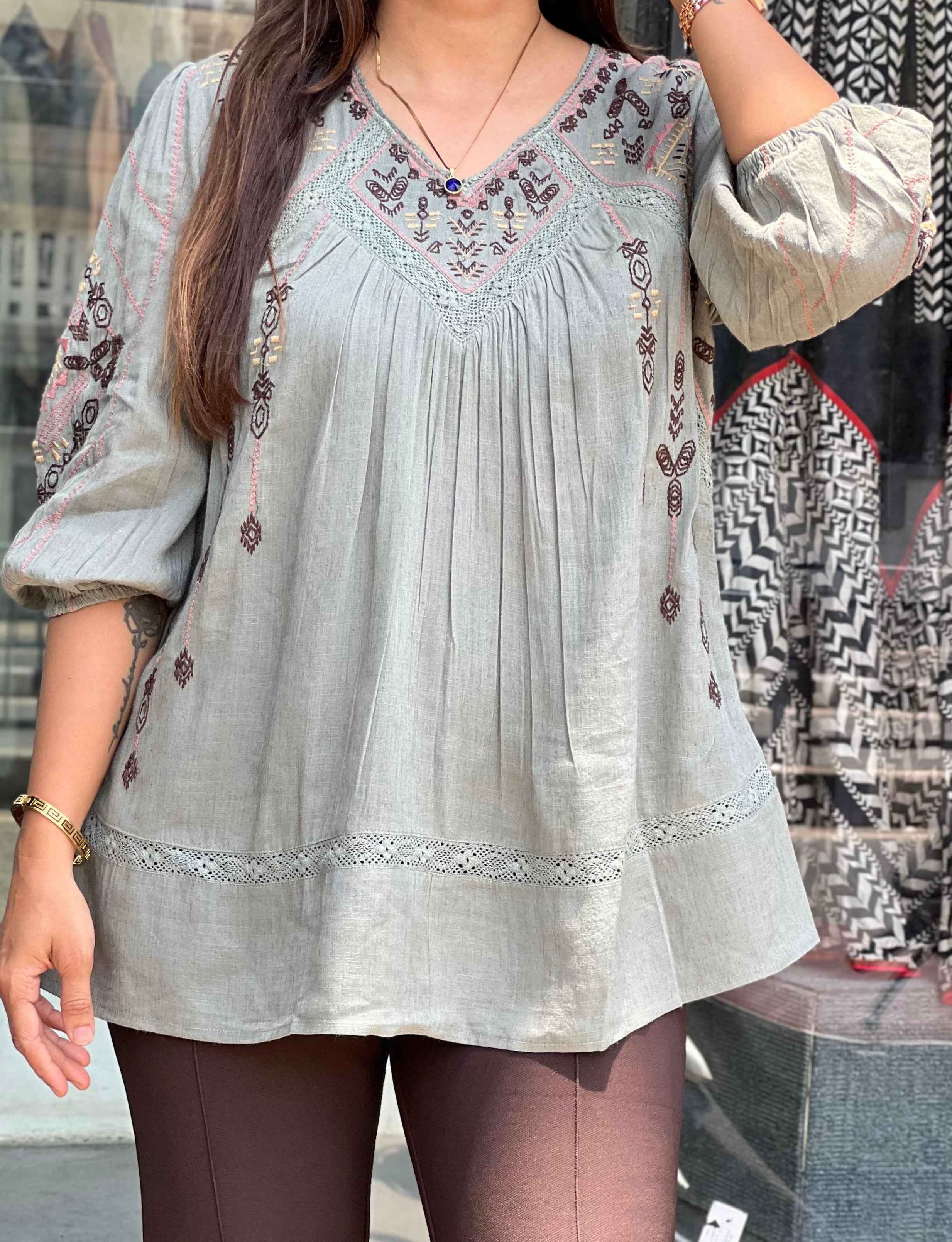 Little Bottle Green Tunic