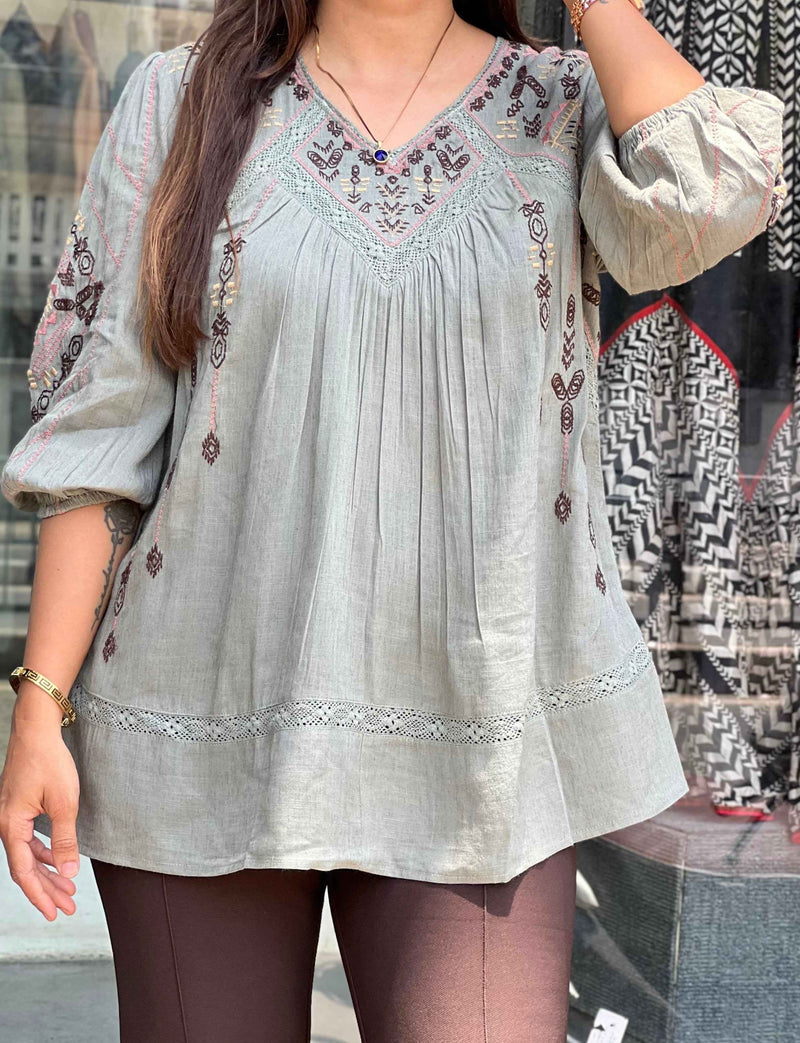 Little Bottle Green Tunic