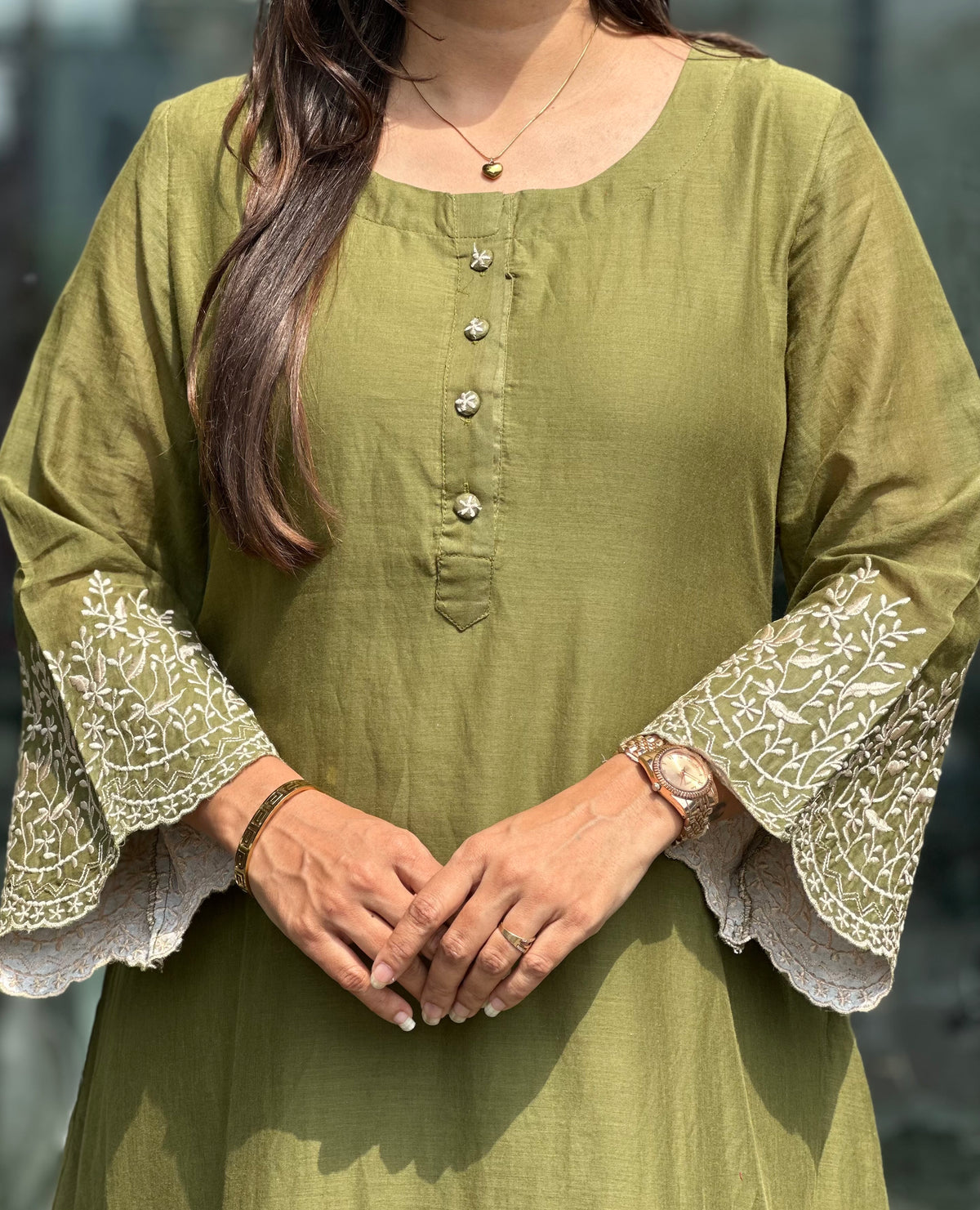 Olive Mul Set