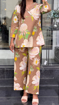 Floral Coffee Co-ord Set