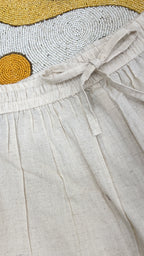 Off white Khadi Plazo