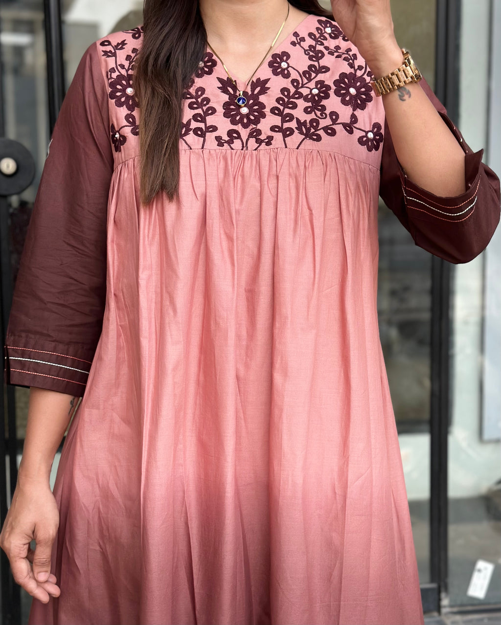 Shaded single kurti