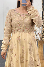 Cream Heavy Gown