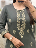 Grey Cotton Pair