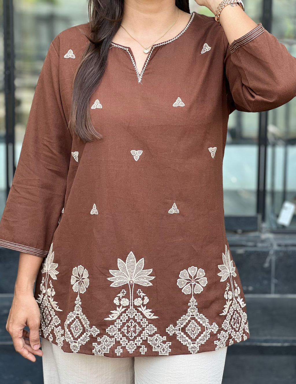 Coffee Tunic