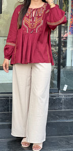 Maroon Premium tunic