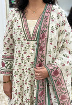 Floral Anarkali Pair