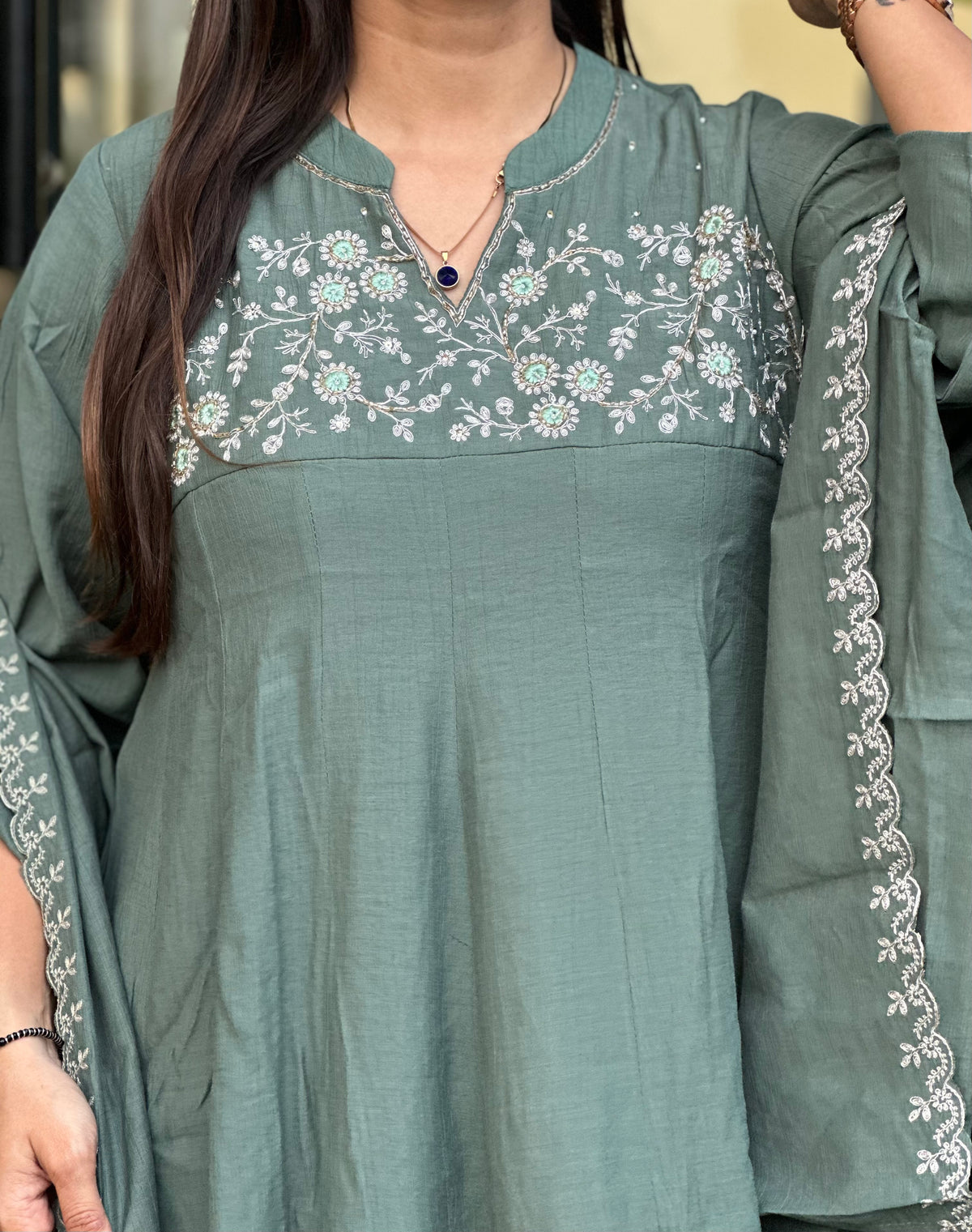 Pista Anarkali Pair