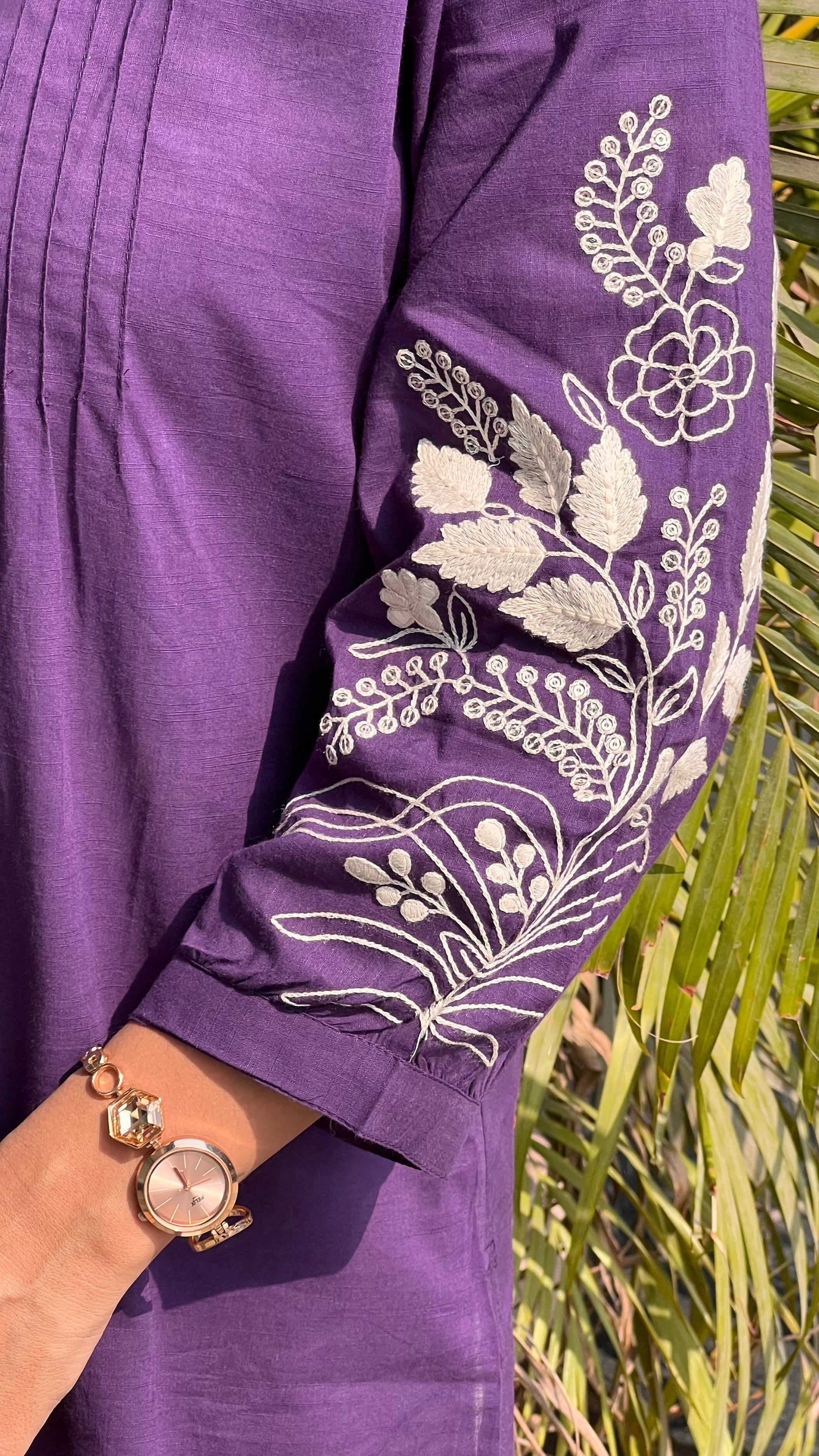 Purple tunic