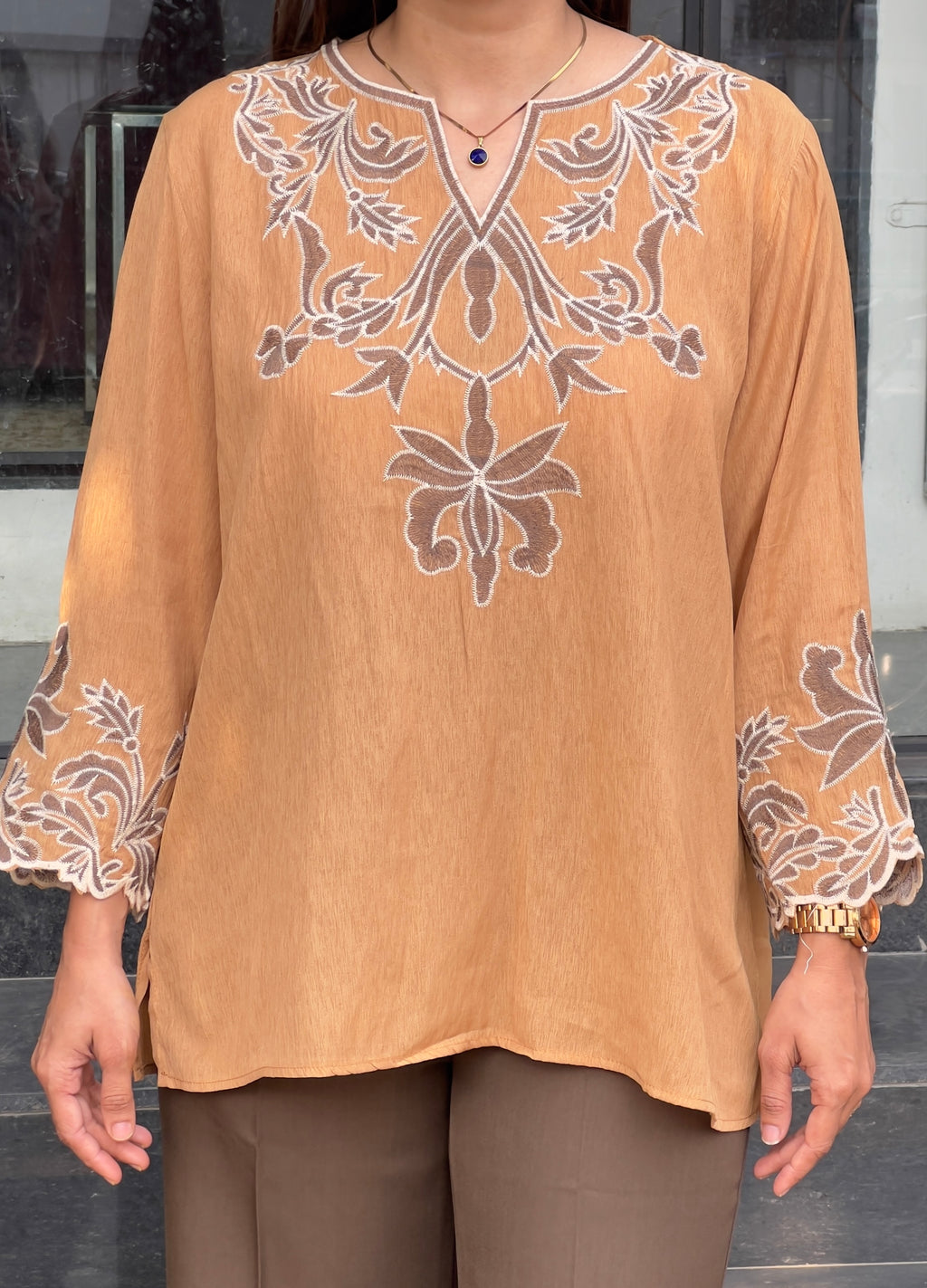 Cream Tunic