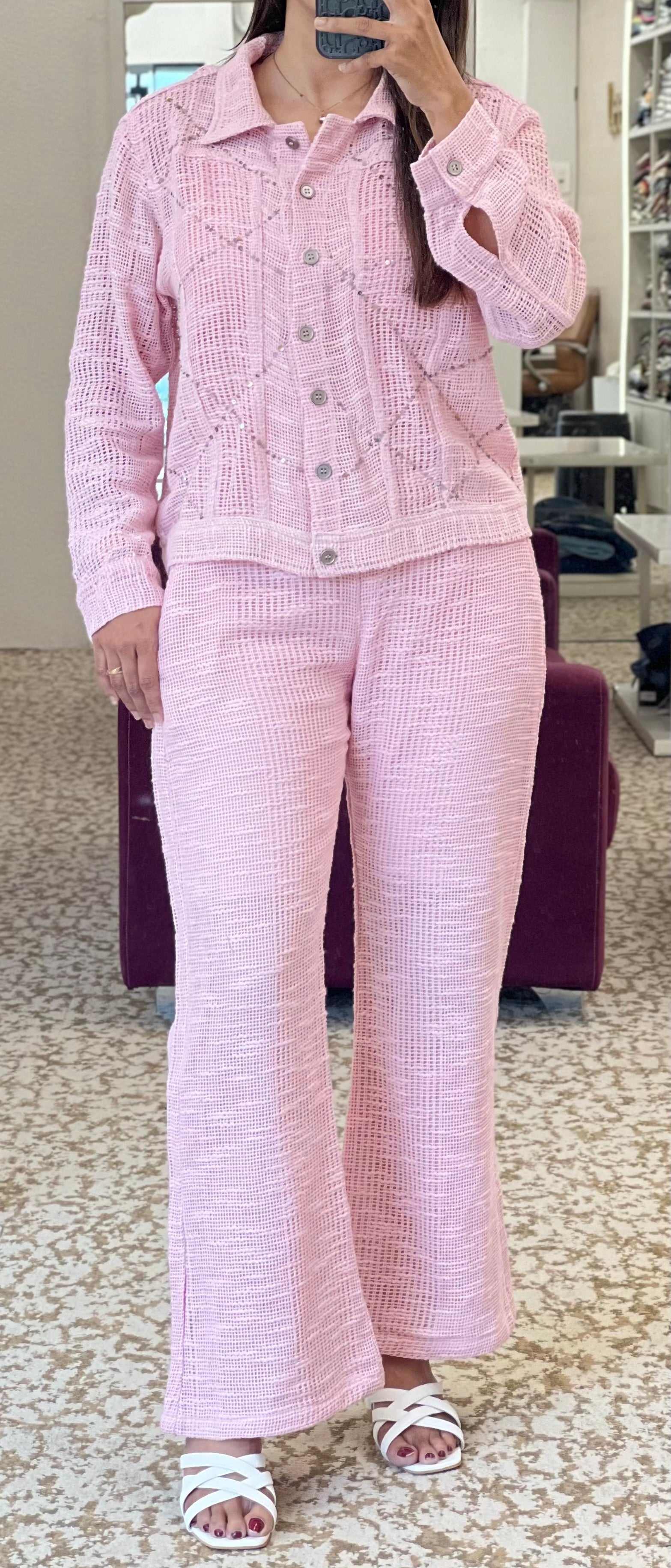 Baby Pink Co-ord Set