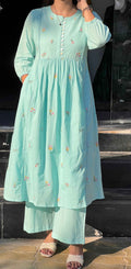 Sky regular kurti Pant Set