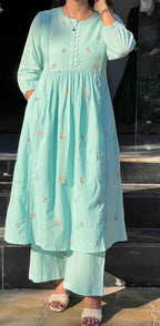 Sky regular kurti Pant Set