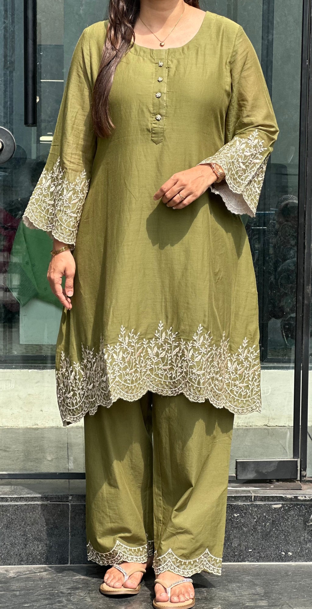 Olive Mul Set