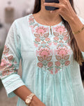 Sky Single kurti
