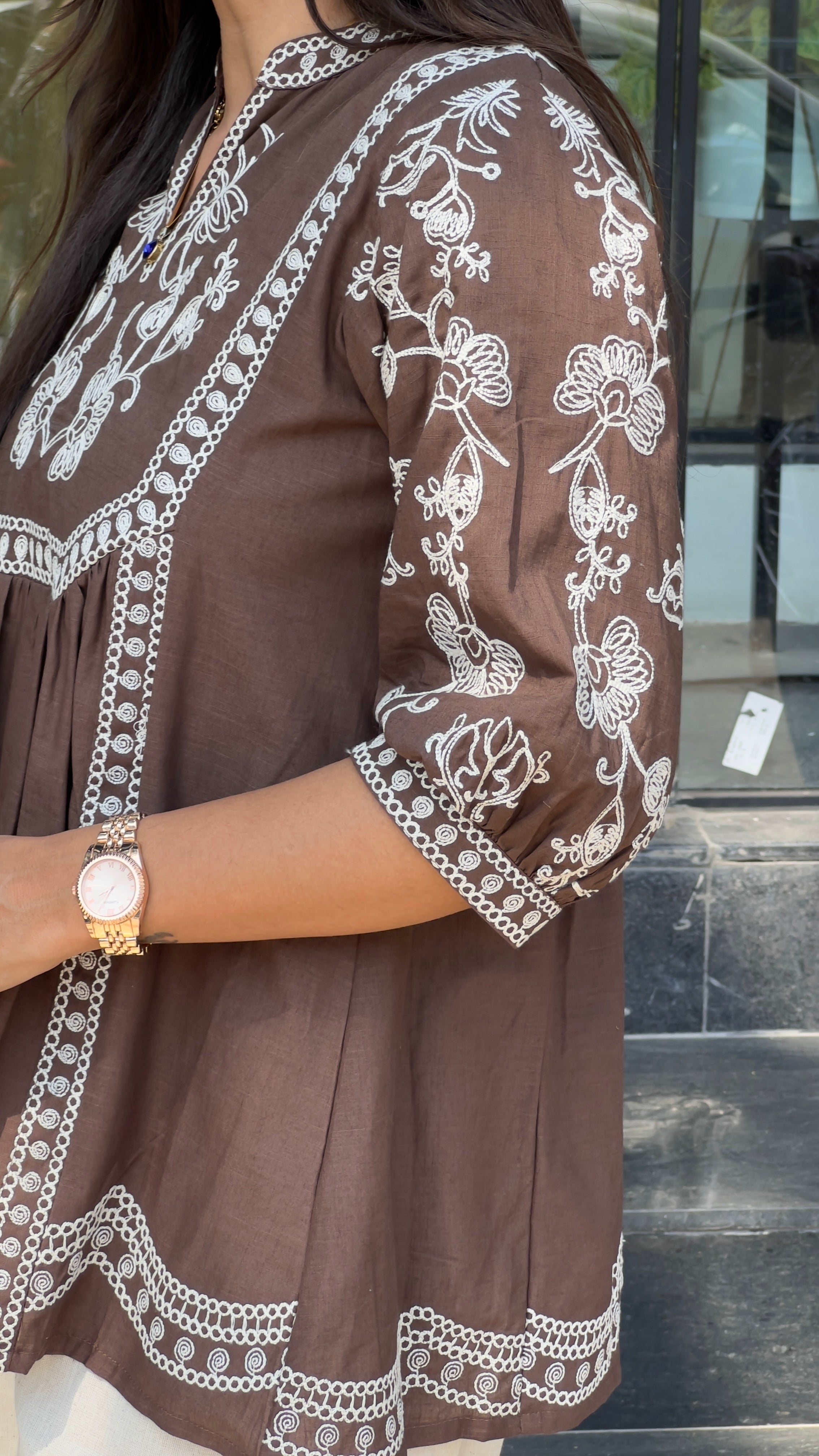 Coffee designer Tunic