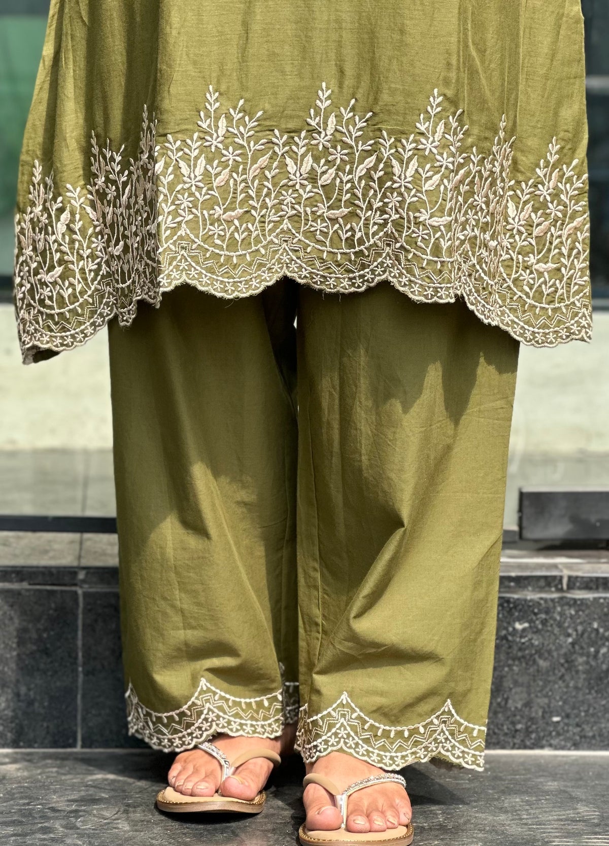 Olive Mul Set