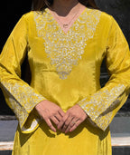 Yellow Crepe Pair