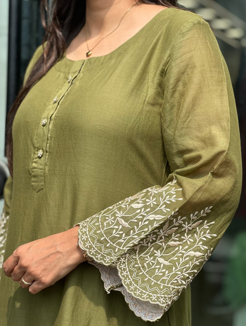 Olive Mul Set