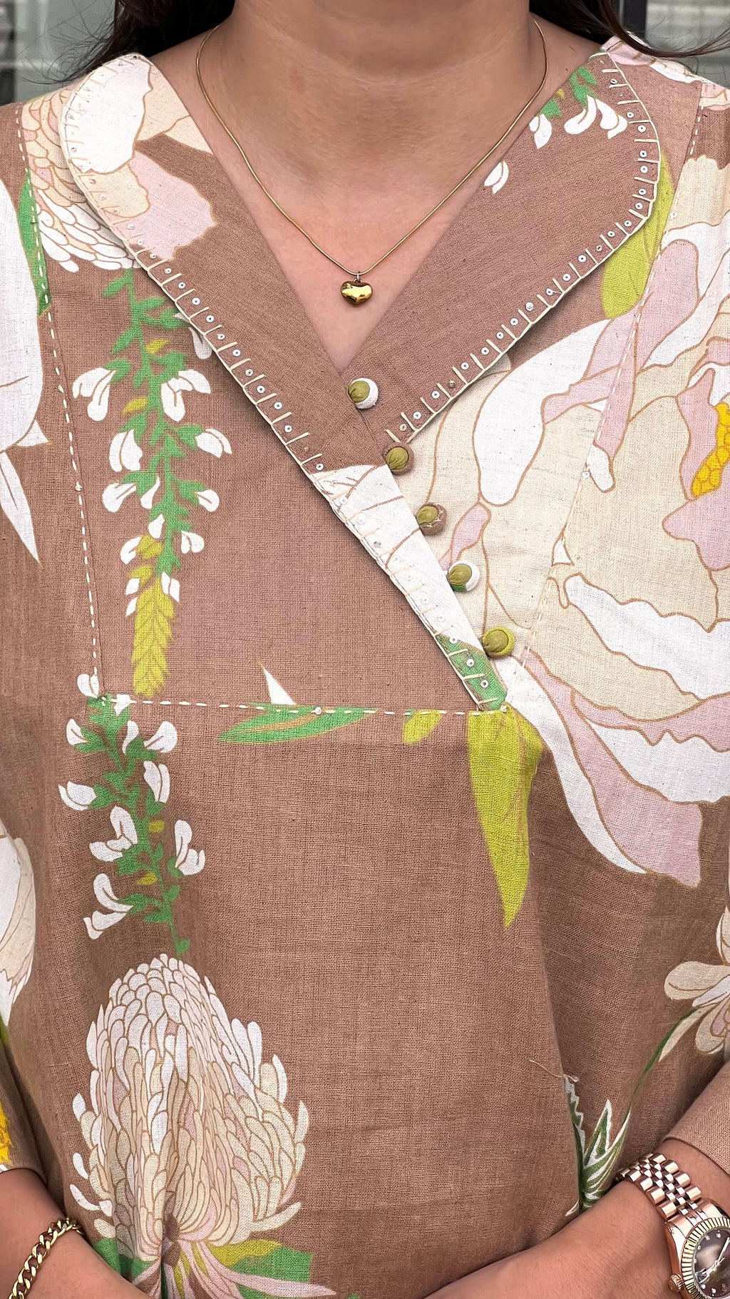 Floral Coffee Co-ord Set