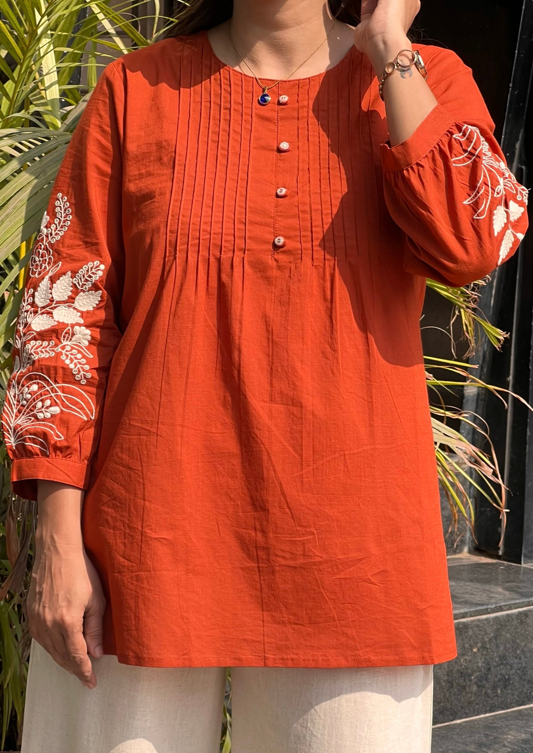 Orange Tunic