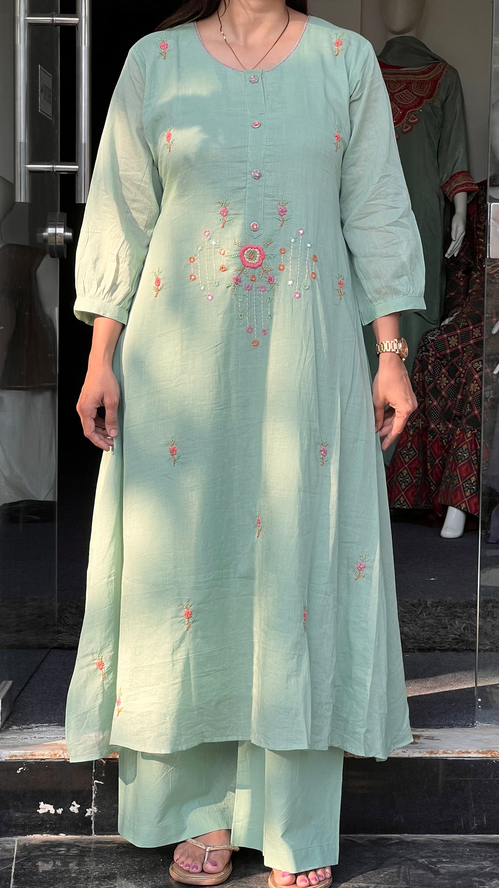 Pista Mul kurti pant
