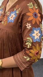 Coffee Single Kurti