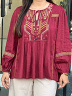 Maroon Premium tunic